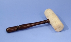 Whalebone Mallet with Turned Wood Shaft
