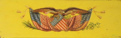19th Century Patriotic American Plaque