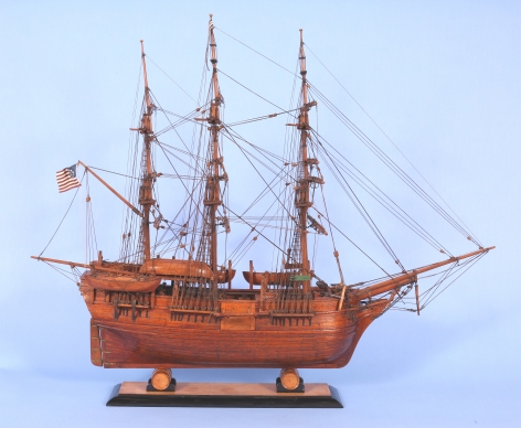 Cased Model of the Whale Ship James Arnold by Peter Ness