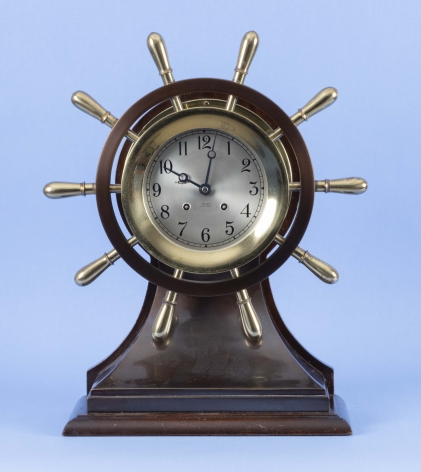 Chelsea Clock co., Chelsea Mariner with 6 Inch Dial and Time & Strike Movement #598162, Circa 1950