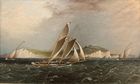 American Yacht Clio off Dover