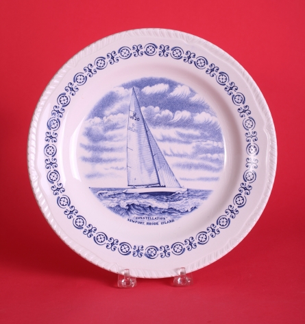 Yacht Constellation Plate 1974 America's Cup