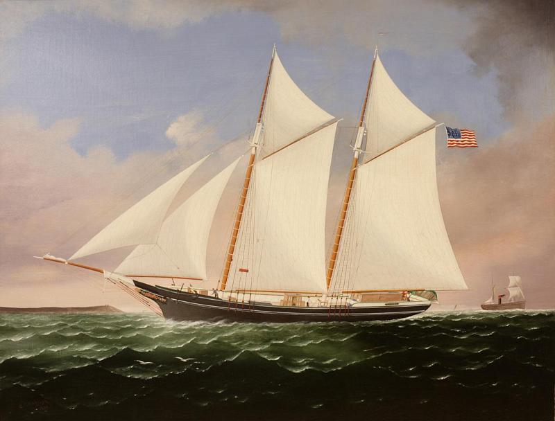 Schooner M.H. Read by C.S. Raleigh