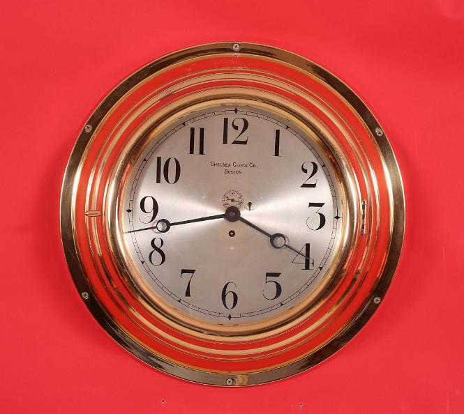 Twelve Inch Chelsea Ward Room Clock #8970