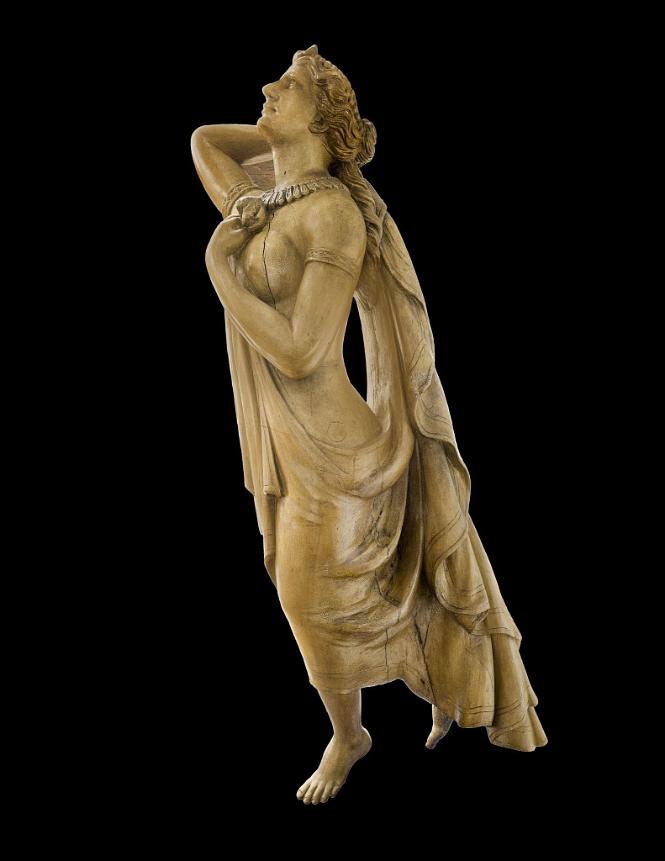 Figurehead from Clipper Ship "Glory of the Seas" carved by Herbert Gleason in Boston 1869