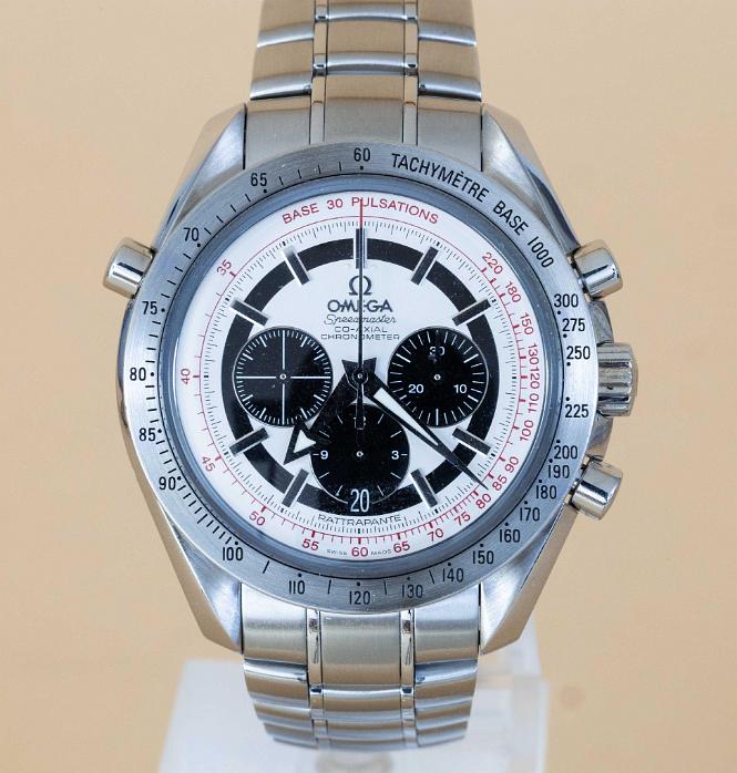 Omega Speedmaster Broad Arrow Co-Axial Rattapante Steel Mens watch 3582.31