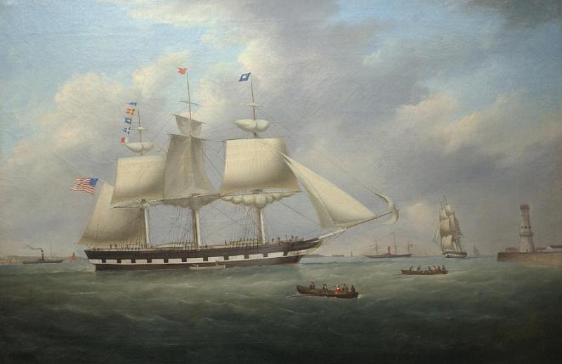 Liverpool Portrait of the Clipper Ship "Samuel Lawrence"
