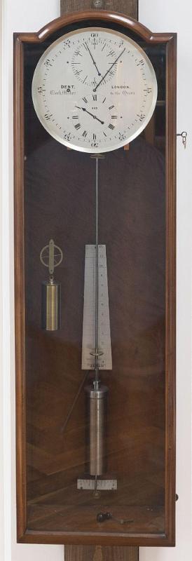 Dent Astronomical Regulator 8 Day Wall Clock #892 with Twelve Hour Dial Circa 1860