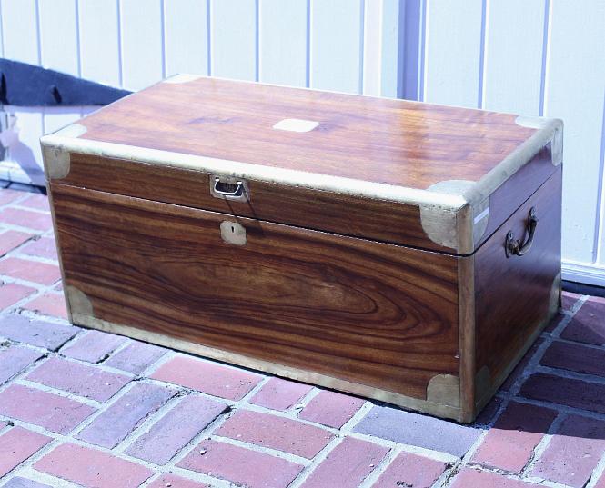 Brass Bound Camphor Wood Chest